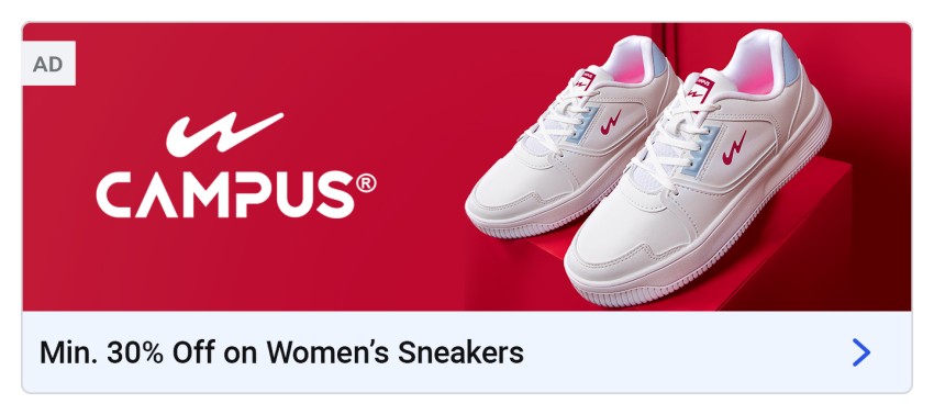 Flipkart best sale women sneakers